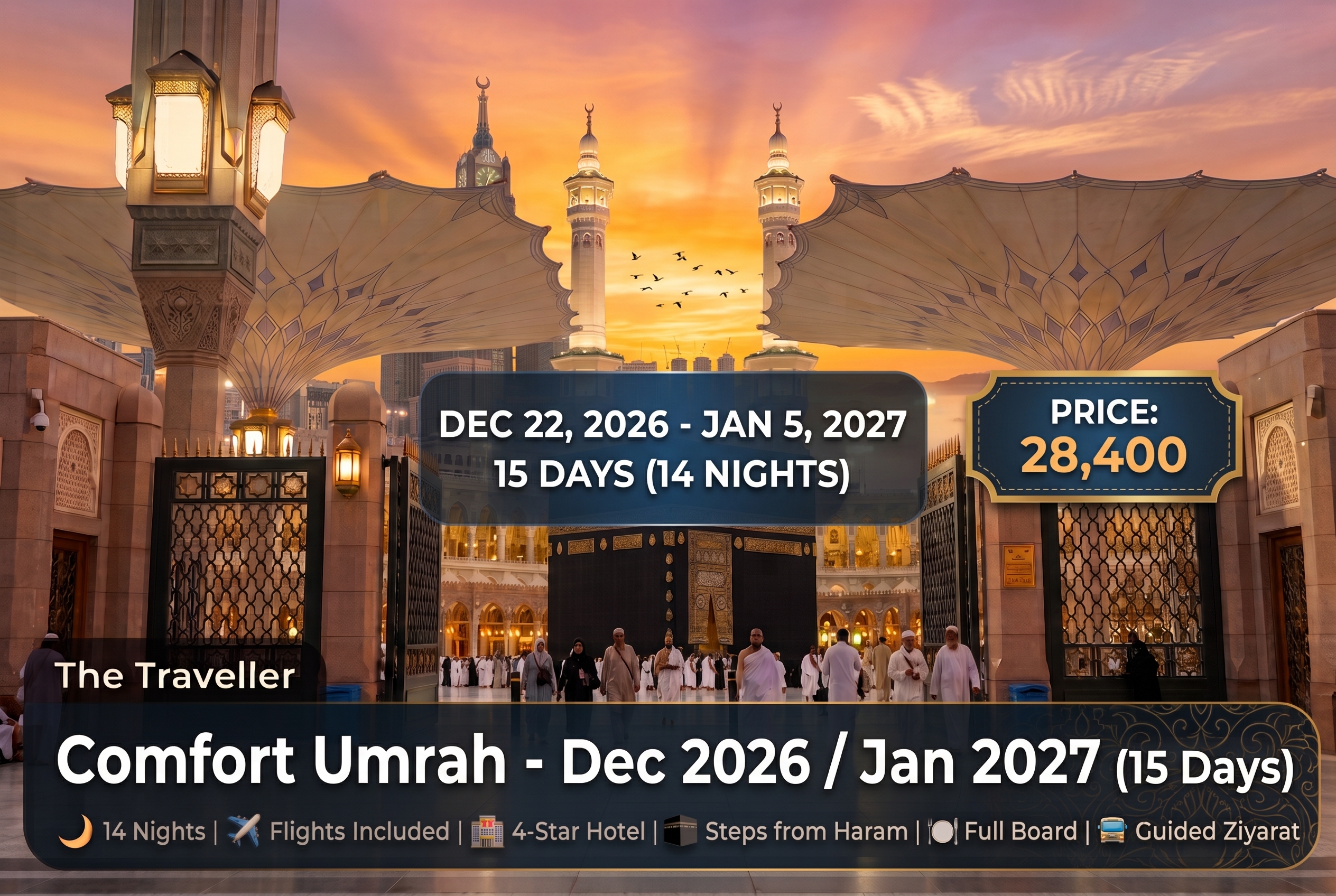 22nd Dec 2026 Umrah 